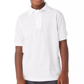 Hanes EcoSmart Kids Jersey Polo