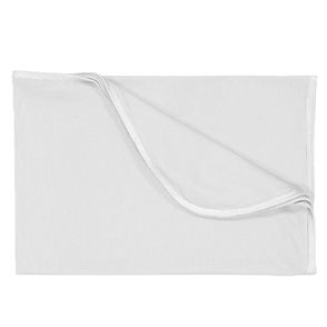Rabbit Skins Infant 100% Cotton Premium Jersey Swaddle & Receiving Blanket, 30x40 Inches, White