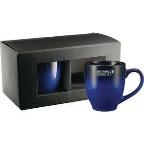 Bistro Ceramic Mug 2 in 1 Gift Set
