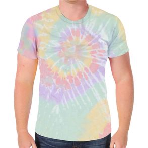 Dyenomite Multi-Color Spiral Tie-Dyed T-Shirt
