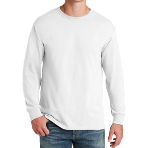 JERZEES Dri-Power 50/50 Blend Long Sleeve T-Shirt
