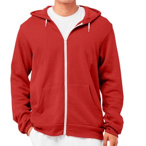 Bella + Canvas Fleece Zip Up Hoodie
