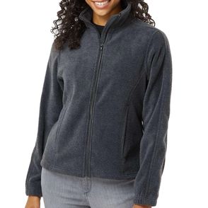 Burnside Women's Polar Fleece Full-Zip Jacket