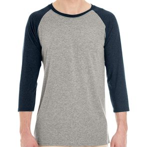 Jerzees 4.5 oz. Tri-Blend Raglan Baseball Shirt