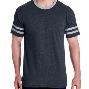 Jerzees Tri-Blend Varsity Ringer T-Shirt