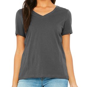 Bella + Canvas Women's Relaxed Fit V-Neck T-Shirt