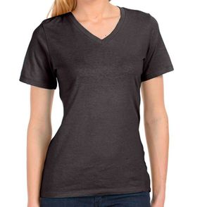 Bella + Canvas Women's Relaxed Fit V-Neck T-Shirt