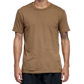 Soffe Adult Unisex Ringspun Cotton Military USA Tee