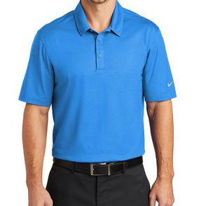 Nike Dri-Fit Embossed Tri-Blade Polo