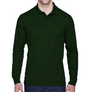 Core 365 Pinnacle Performance Long-Sleeve Piqué Polo