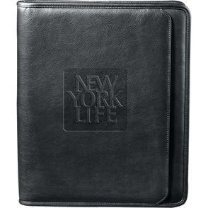 Manhattan Zippered Padfolio