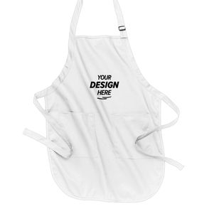 Port Authority Full-Length Apron with Pockets