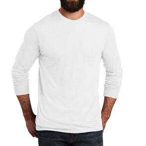 Custom Allmade Tri Blend Long Sleeve Tee Design Online