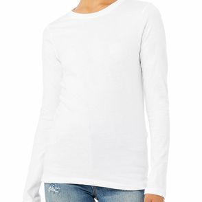 Bella + Canvas Women's Relaxed Jersey Long-Sleeve Shirt