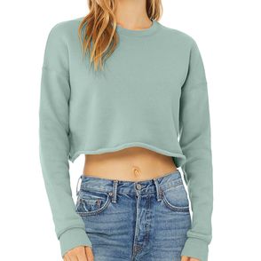 Bella + Canvas Women's Cropped Fleece Sweatshirt