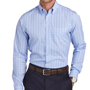 Brooks Brothers Wrinkle-Free Stretch Patterned Shirt