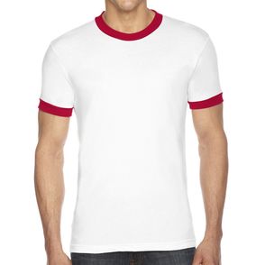 American Apparel Unisex Poly-Cotton Ringer T-Shirt
