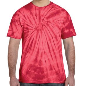 Tie-Dye 100% Cotton Spider Adult T-Shirt