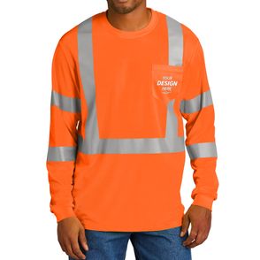 CornerStone Class 3 Mesh Long Sleeve Safety T-shirt