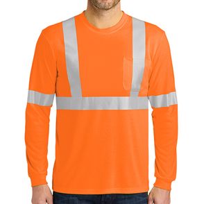 CornerStone Class 2 Long Sleeve Safety T-shirt
