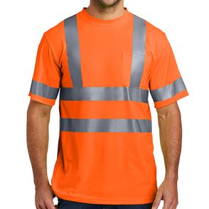 CornerStone Class 3 Snag-Resistant Reflective Safety T-Shirt