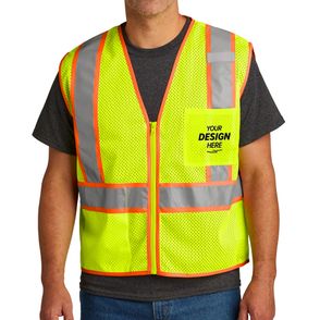 CornerStone Class 2 Two‑Tone Mesh Safety Vest