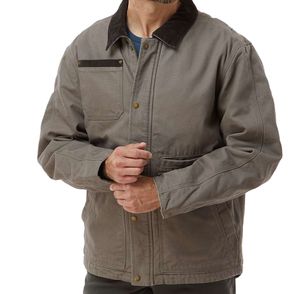 DRI Duck 5020 Cheyenne - Chaqueta De Trabajo Con Capucha Para Hombre Color Negro Extragrande Alto Pato Dri 5020t