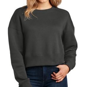 District Women’s Perfect Weight Cropped Crewneck Sweatshirt