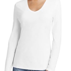 District Women’s Perfect Tri Long Sleeve V-Neck Tee