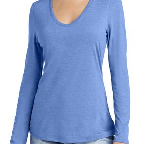 District Women’s Perfect Tri Long Sleeve V-Neck Tee