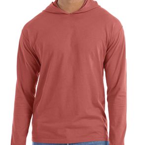Hanes ComfortWash Hooded Long Sleeve T-Shirt