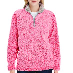 J America Women's Epic Sherpa Quarter Zip Pullover