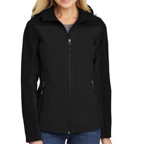 Port Authority Women's Hooded Core Soft Shell Jacket
