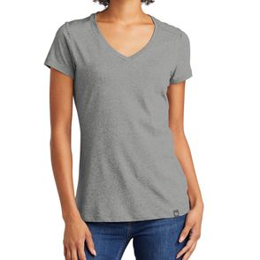 New Era Ladies Heritage Blend V-Neck Tee