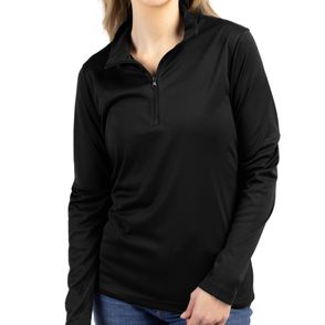 Clique by Cutter & Buck Spin Eco Performance Half-Zip Women's Pullover