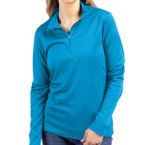 Clique by Cutter & Buck Spin Eco Performance Half-Zip Women's Pullover