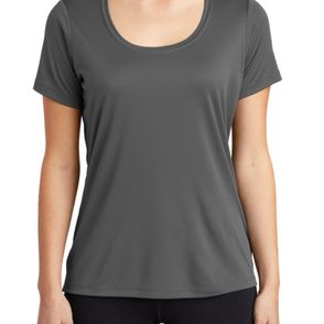 Sport-Tek Women's Posi-UV Pro Scoop Neck Tee