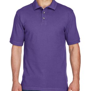 Harriton Ringspun Cotton Pique Polo