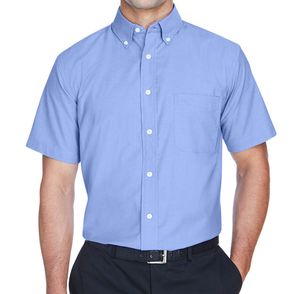 Harriton Short Sleeve Oxford Shirt