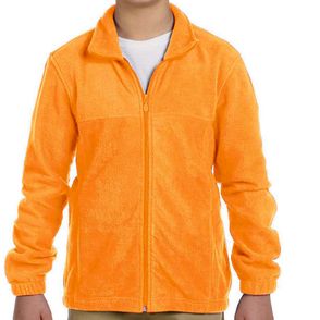 Harriton Kids Zip Up Fleece 