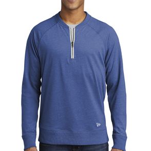 New Era Sueded Cotton Blend Quarter-Zip