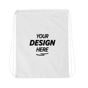 Q-Tees Economical Drawstring Bag