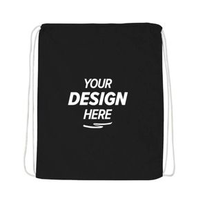 Q-Tees Economical Drawstring Bag