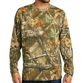 Russell Outdoors Realtree Long Sleeve Pocket Tee