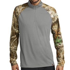 Russell Outdoors Realtree Colorblock Performance Quarter-Zip