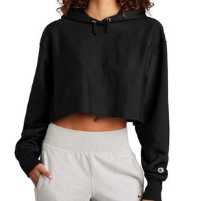 Champion Women’s Reverse Weave Cropped Cut-Off Hoodie