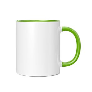 11 oz. Accent Colored Ceramic Mug