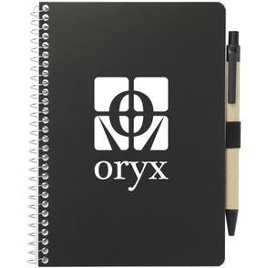 5” x 7” FSC® Mix Spiral Notebook with Pen