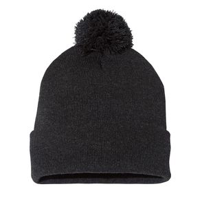 Sportsman Pom Pom Toque, Personalized Pom Pom Beanie