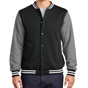 Custom Sport-Tek Fleece Letterman Jacket